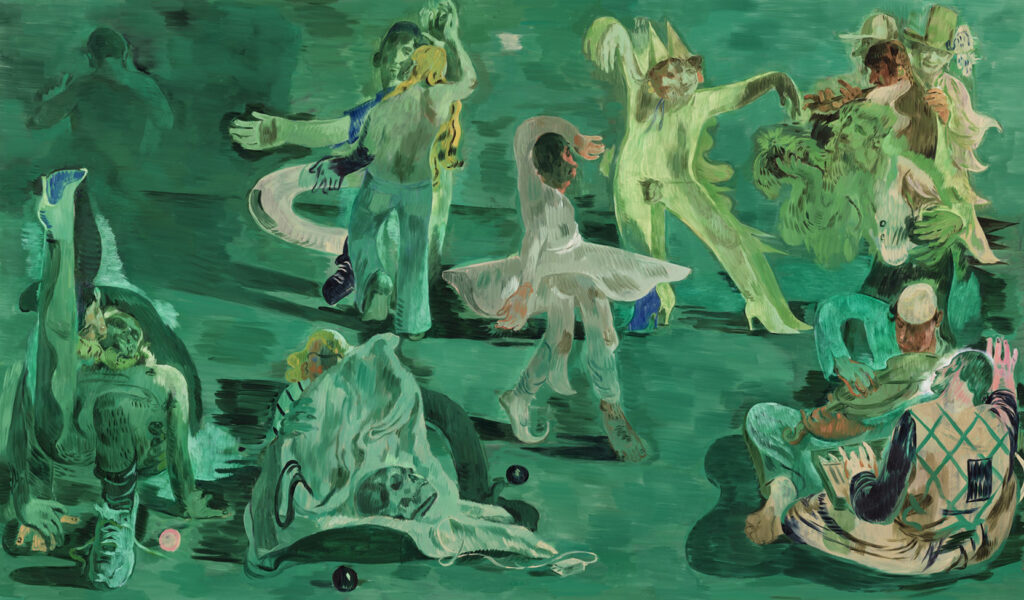 Salman Toor "Ghost Ball"