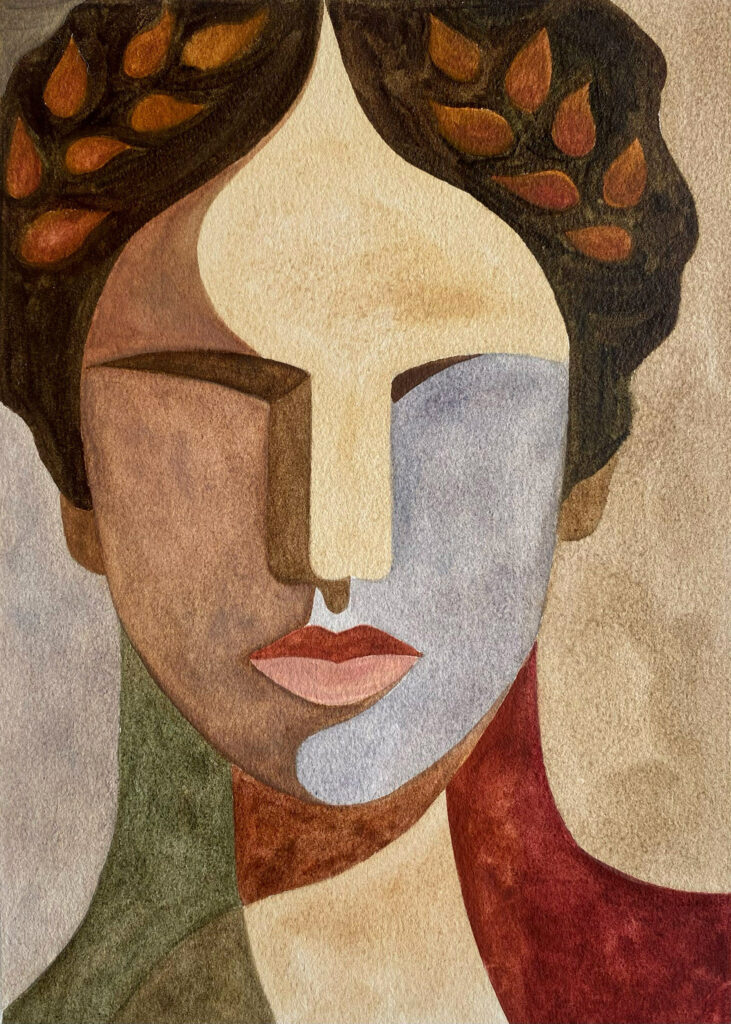 De terre et d’argile : 31 x 24 cm, 2024 