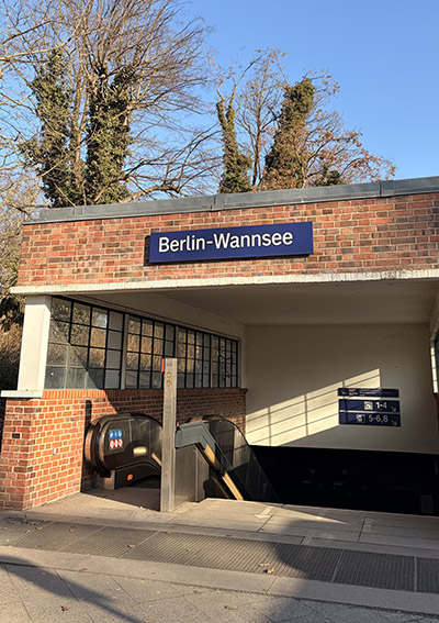Train station in Wannsee