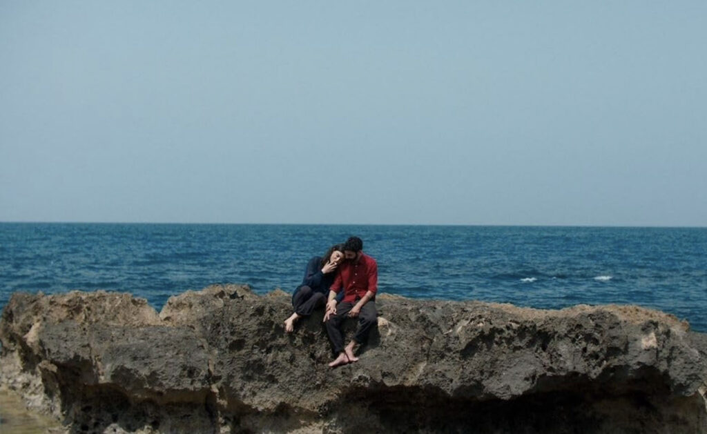 Hassan Akil and Mounia Akl in a film by Cyril Aris