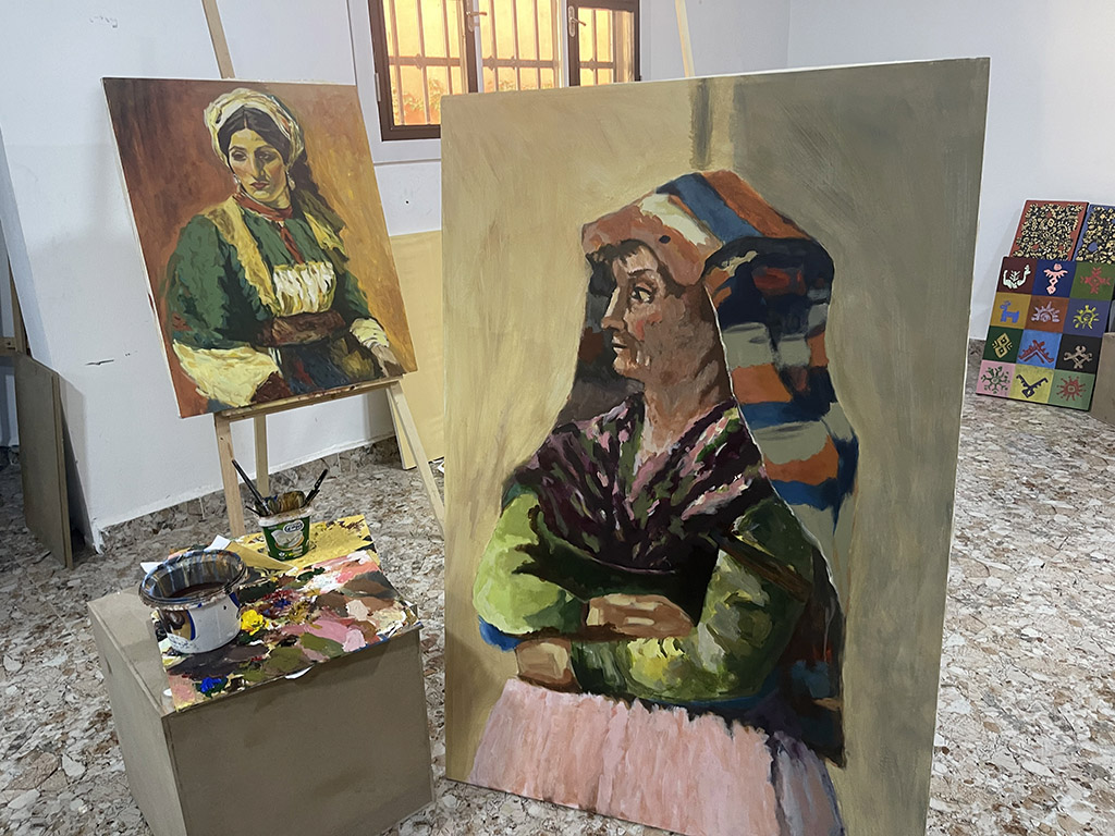 Kurdish women's artworks - Rojava Information Center.jpg