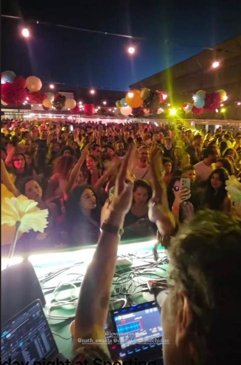 You’re looking at an image from the May 29 AUB post-graduation party that went viral on Instagram. This was not the official graduation party.