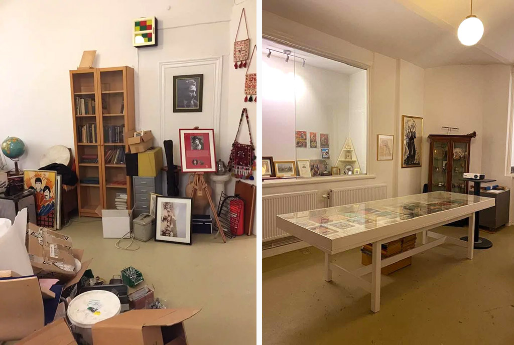 Interiors, Kurdish Exile Museum (courtesy Goran Candan).